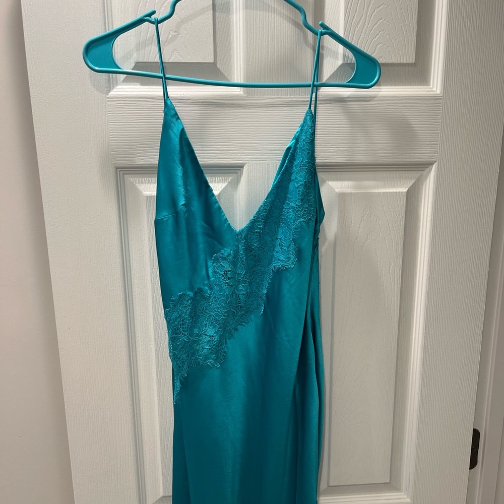 Blue asos dress
